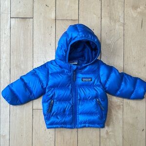 Patagonia Kids Blue Puffer Jacket